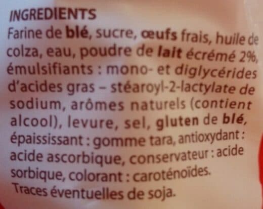 La Boulangère 8 pains au lait nature packshot