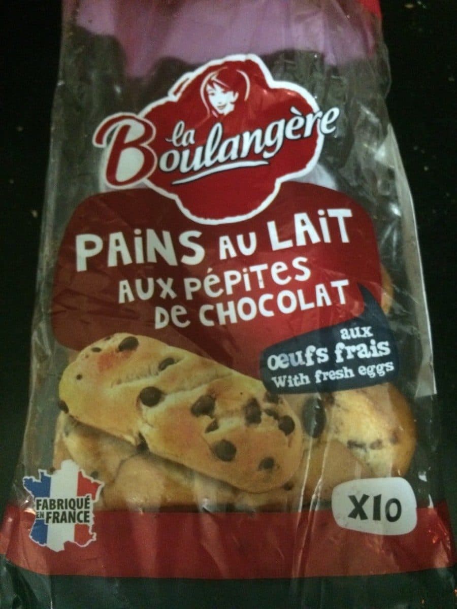 La boulangère Pain au lait aux pépites de chocolat packshot