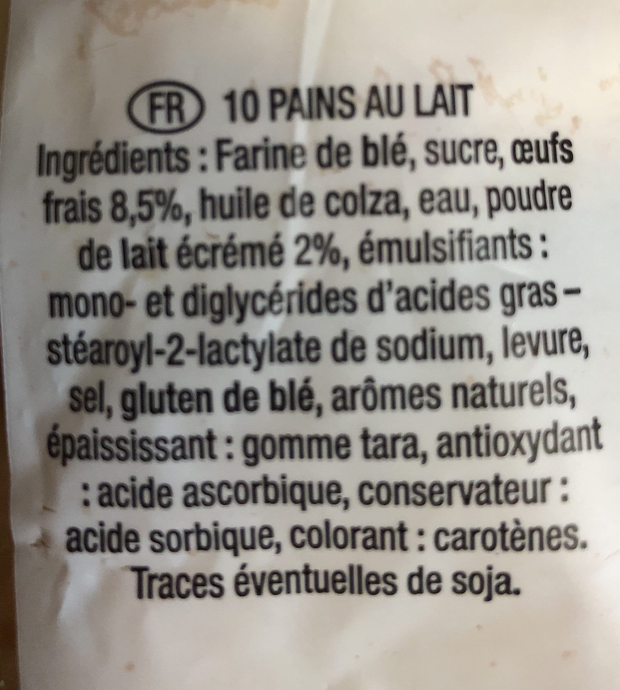 La Boulangère Pains au lait imp packshot