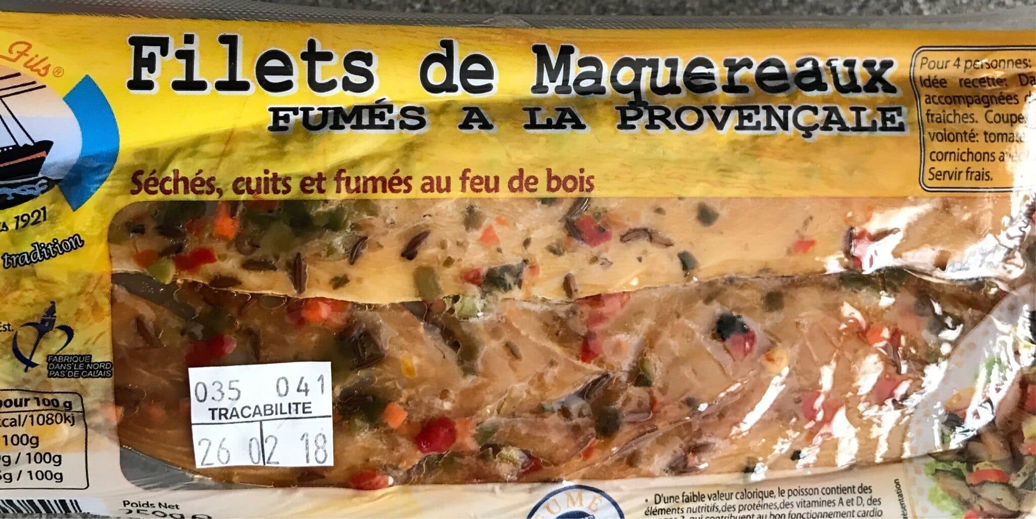 Bourgain et fils Filet de maquereau packshot