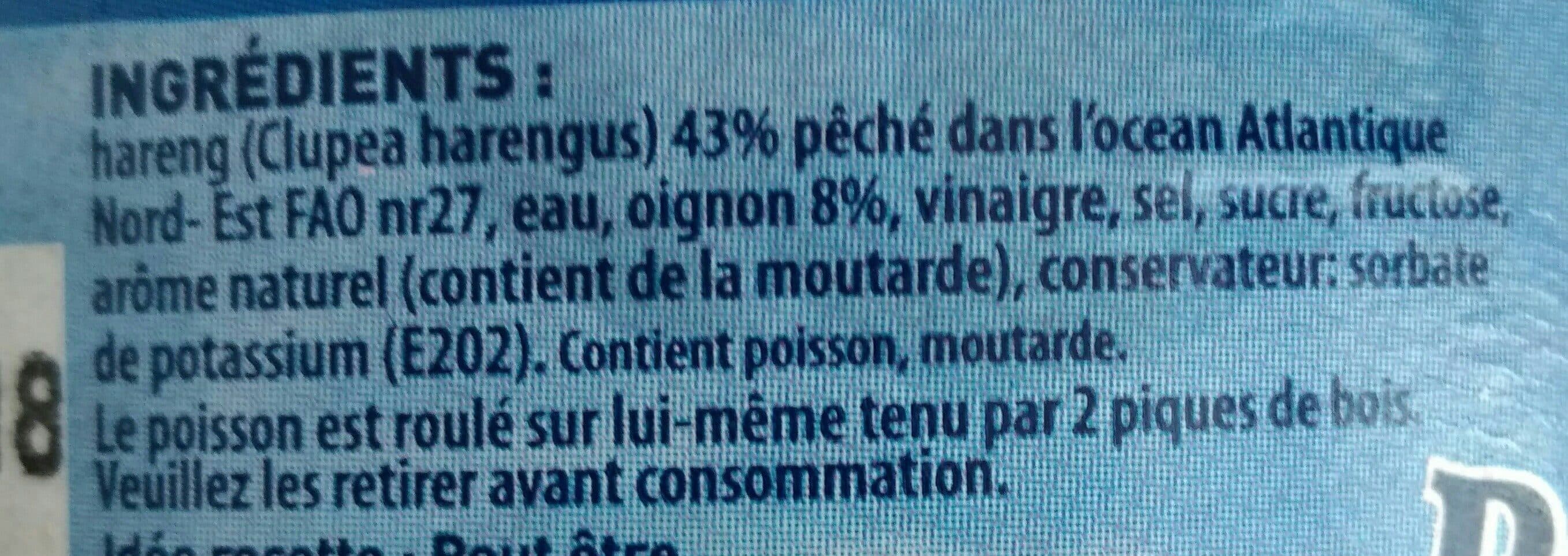 Open Food Facts Rollmops au vinaigre packshot