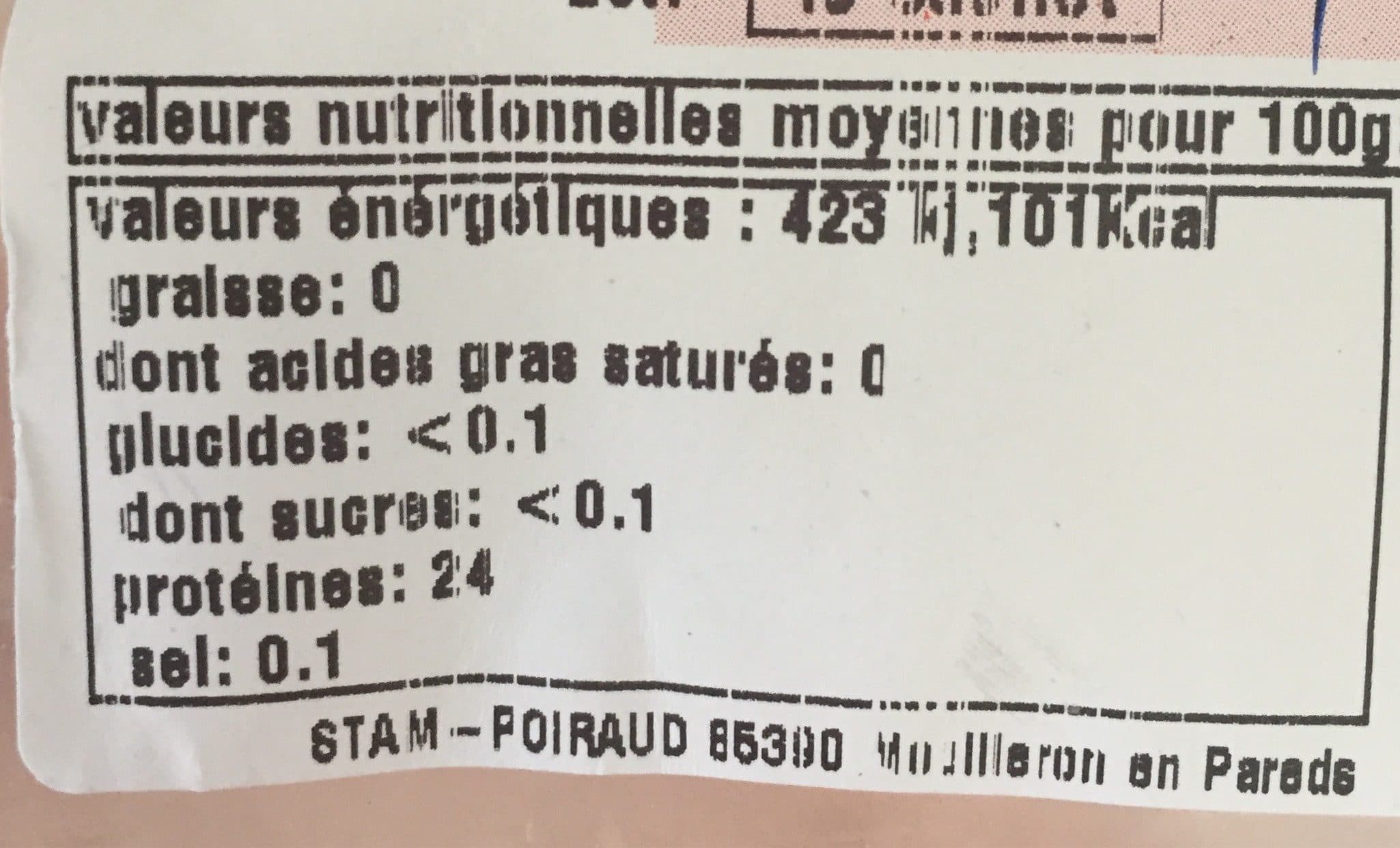 Ecomiam Escalope de dinde surgele packshot