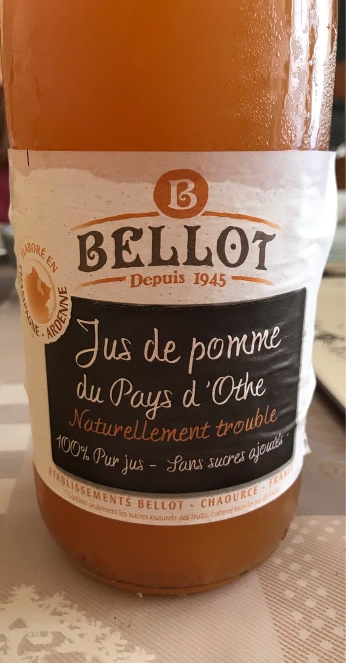 Bellot Jus de pomme packshot