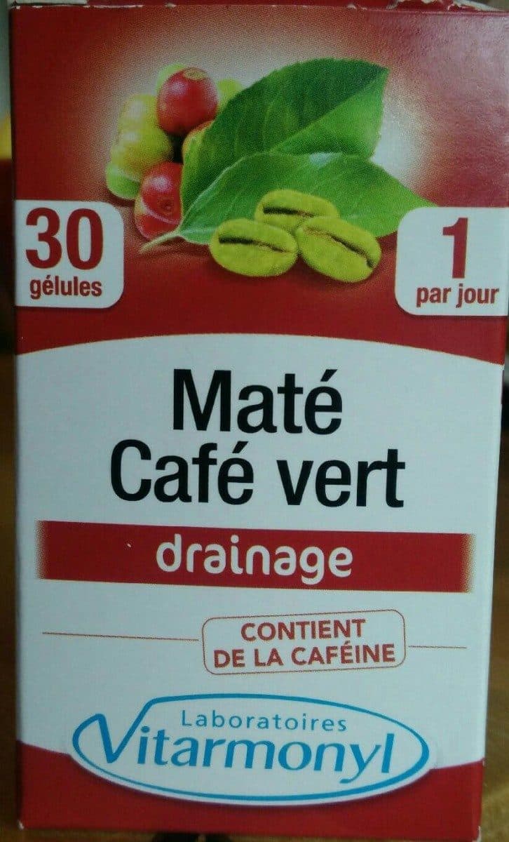 Laboratoires vitarmonyl Vitarmonyl Maté Café Vert Gélules packshot