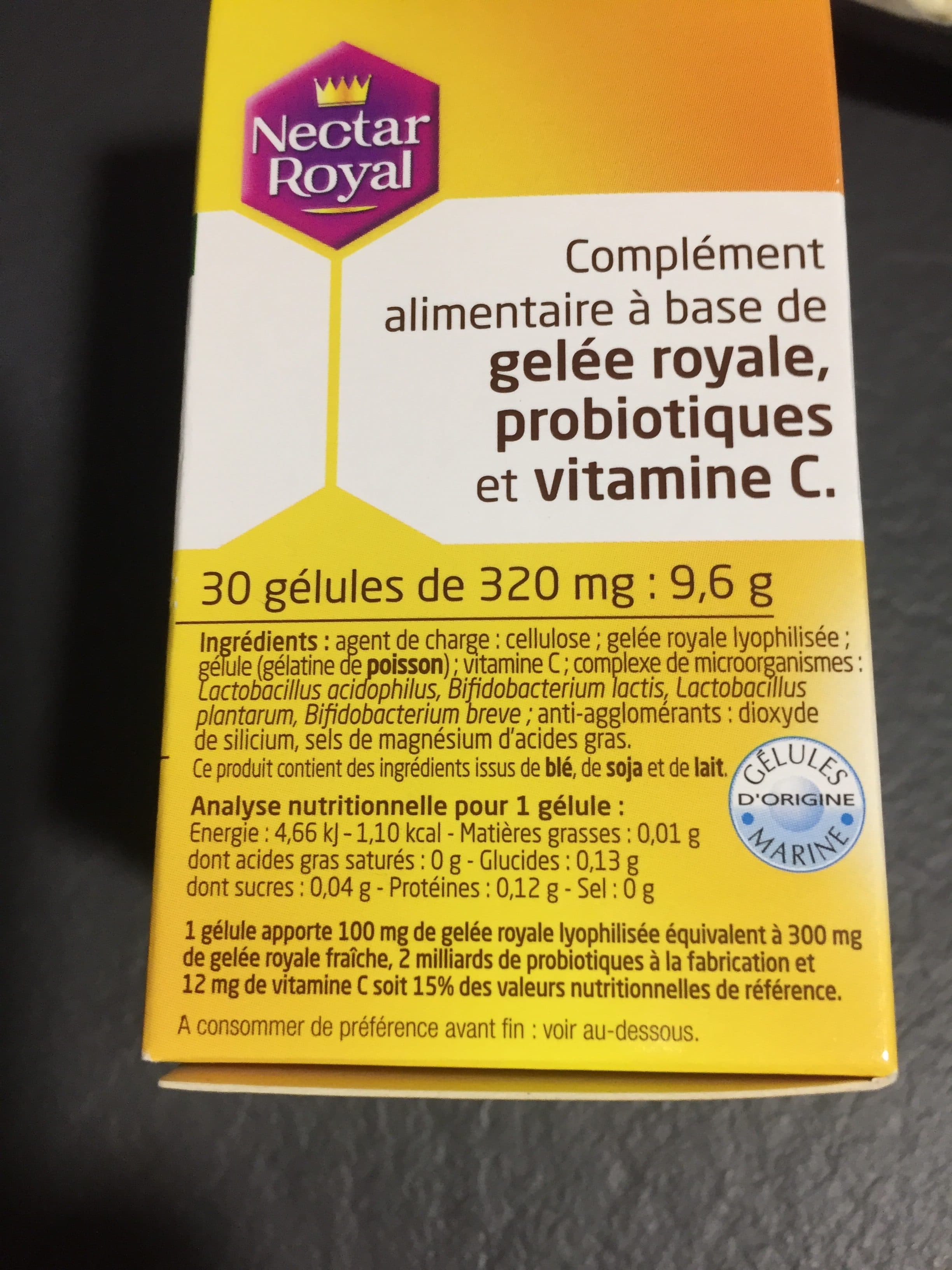Nectar Royal Gelée royale +suprabiotique packshot