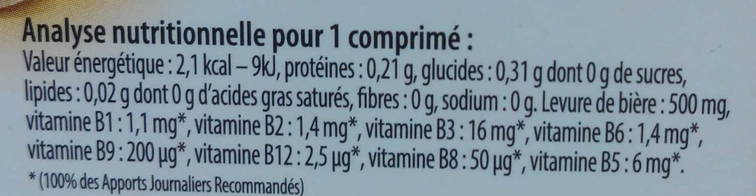 Laboratoires Vitarmonyl Levure de bière Vitalité Beauté packshot