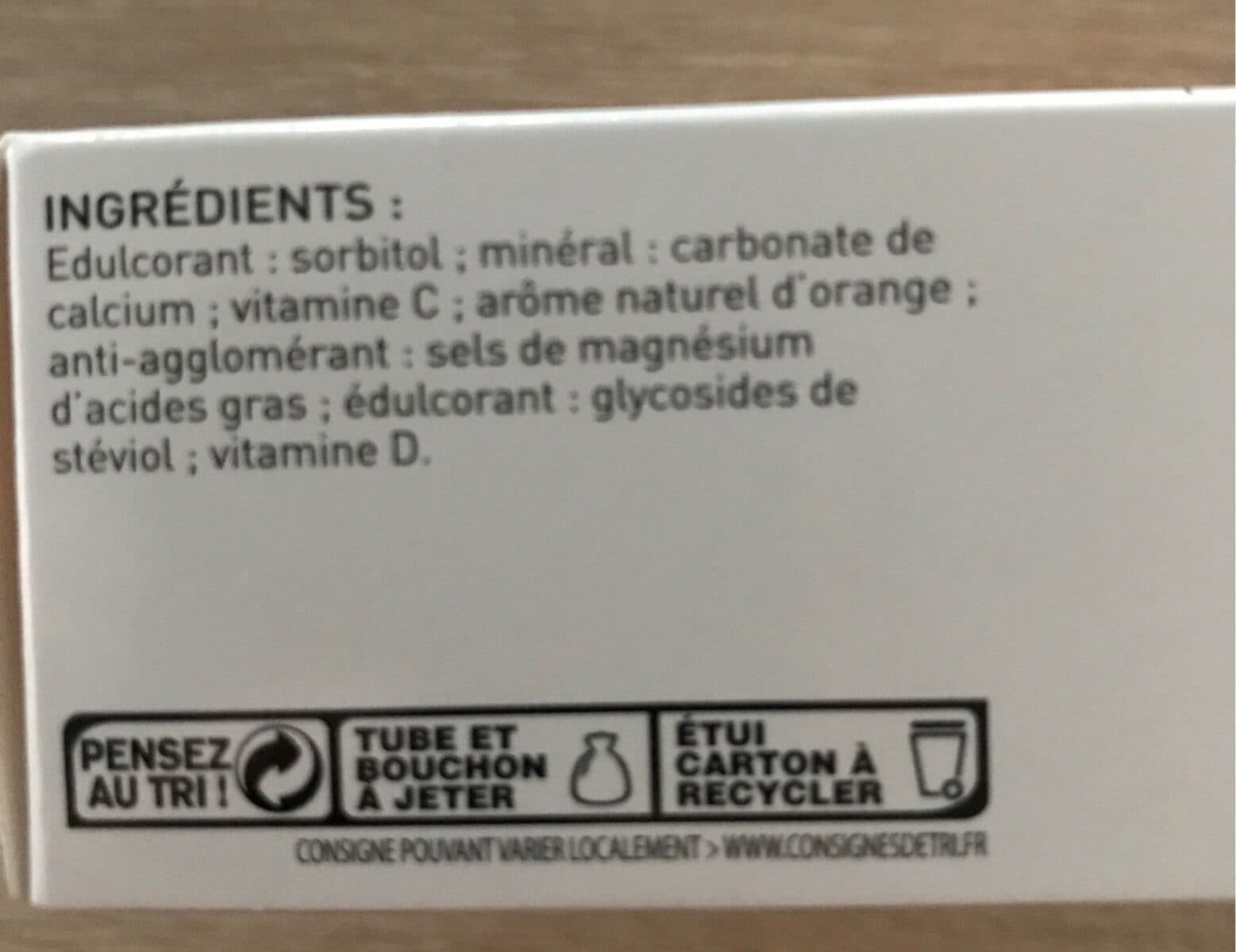 Vitarmonyl Vitarmonyl Vitamine C Calcium Vitamine D packshot
