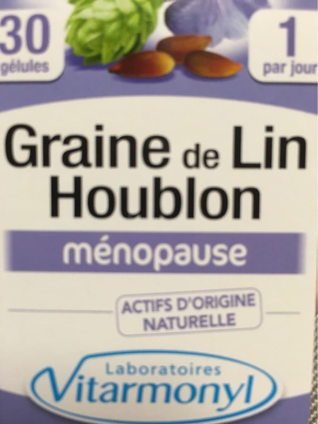 Laboratoires vitarmonyl Vitarmonyl Graines De Lin Houblon Gélules packshot