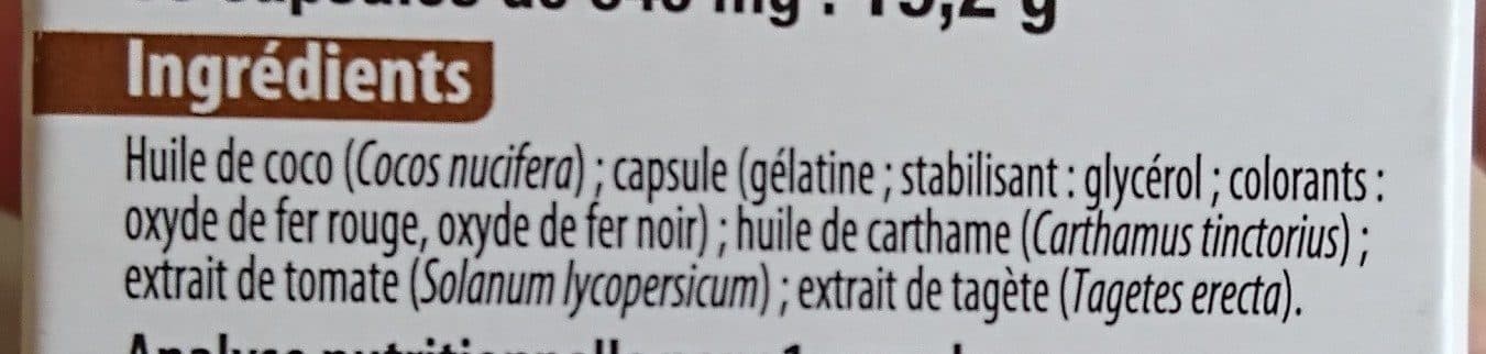 Laboratoires vitarmonyl Huile ensoleillante packshot
