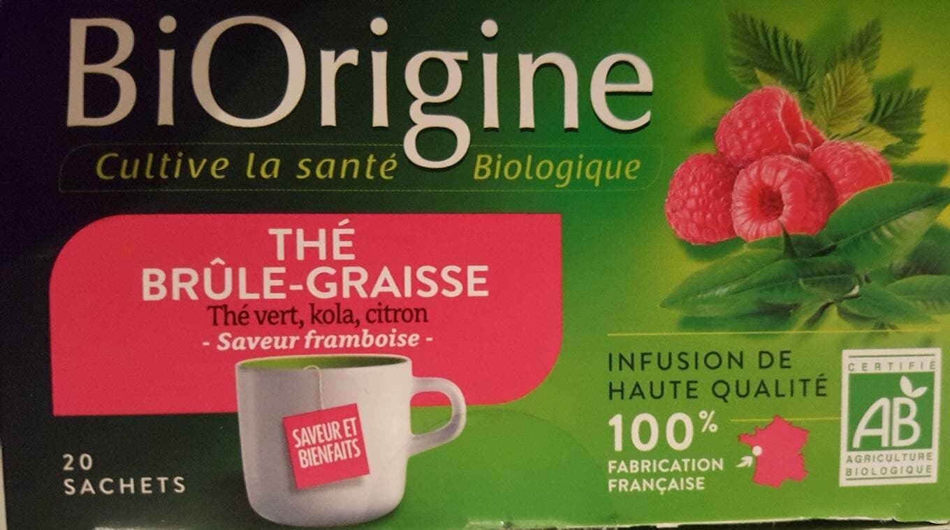 Biorigine Thé Brûle-Graisse packshot