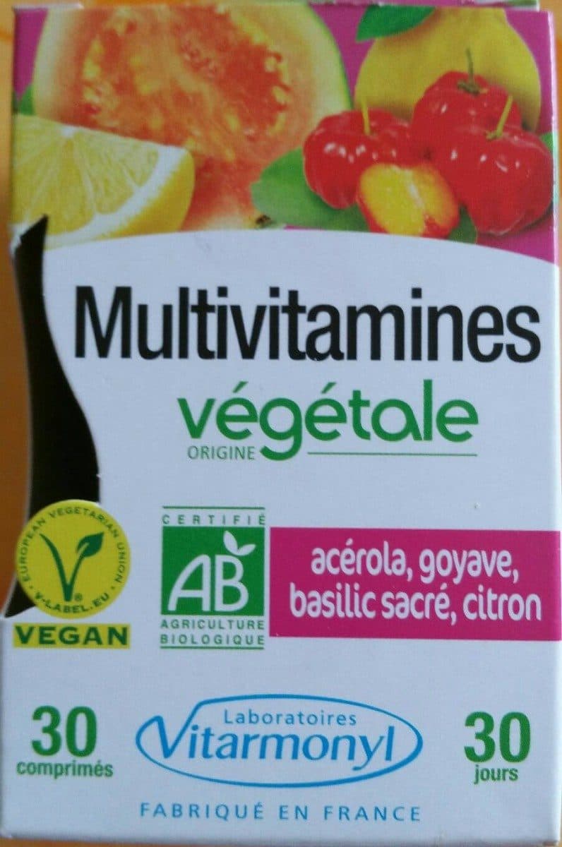 Vitarmonyl Multivitamines origine végétale packshot