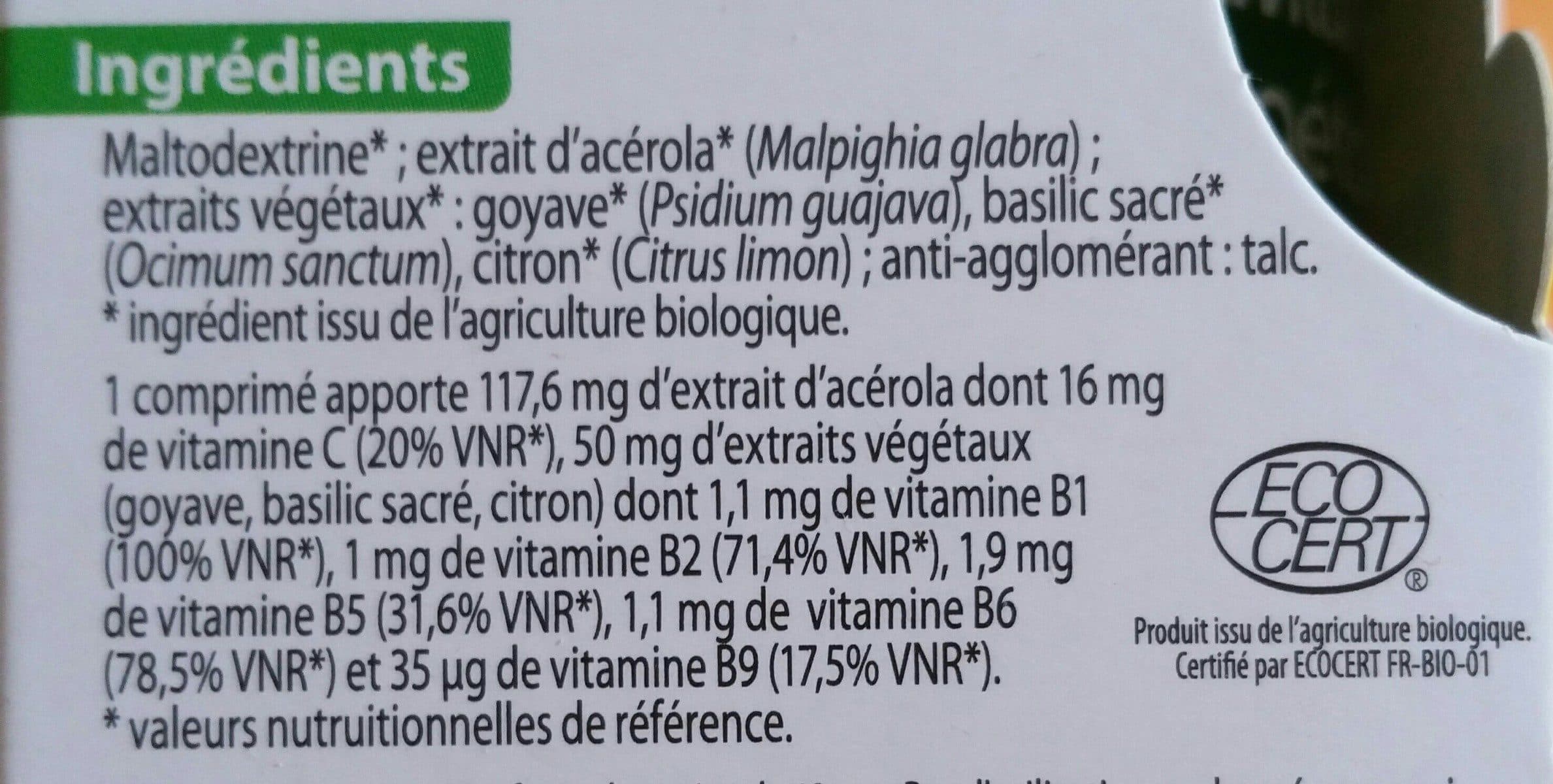 Vitarmonyl Multivitamines origine végétale packshot