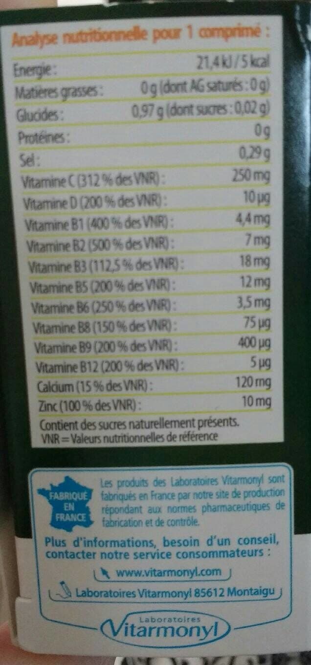 Vitarmonyl Multivitamines packshot
