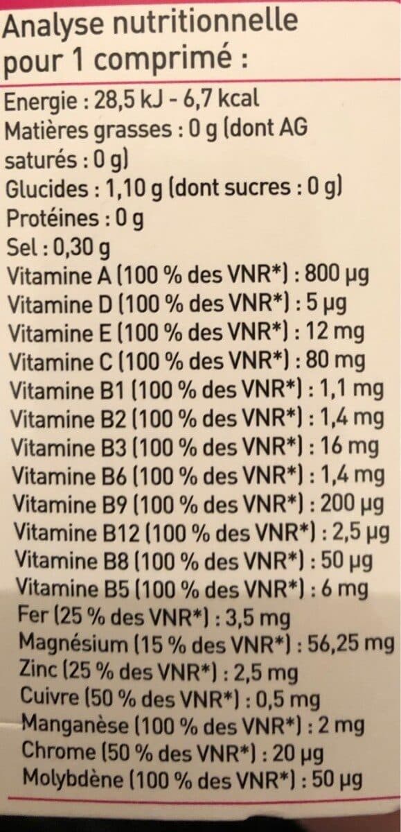 Vitarmonyl 12 Vitamines + 7 Oligo-éléments packshot