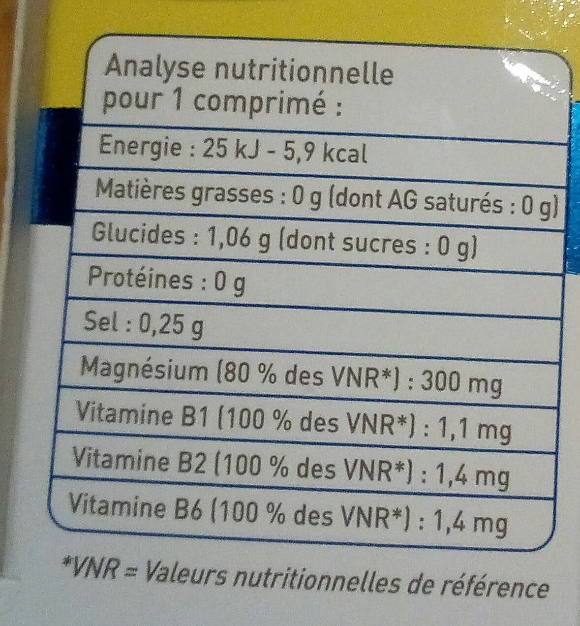 Vitarmonyl Vitarmonyl Magnesium 2X12 Comprimes packshot