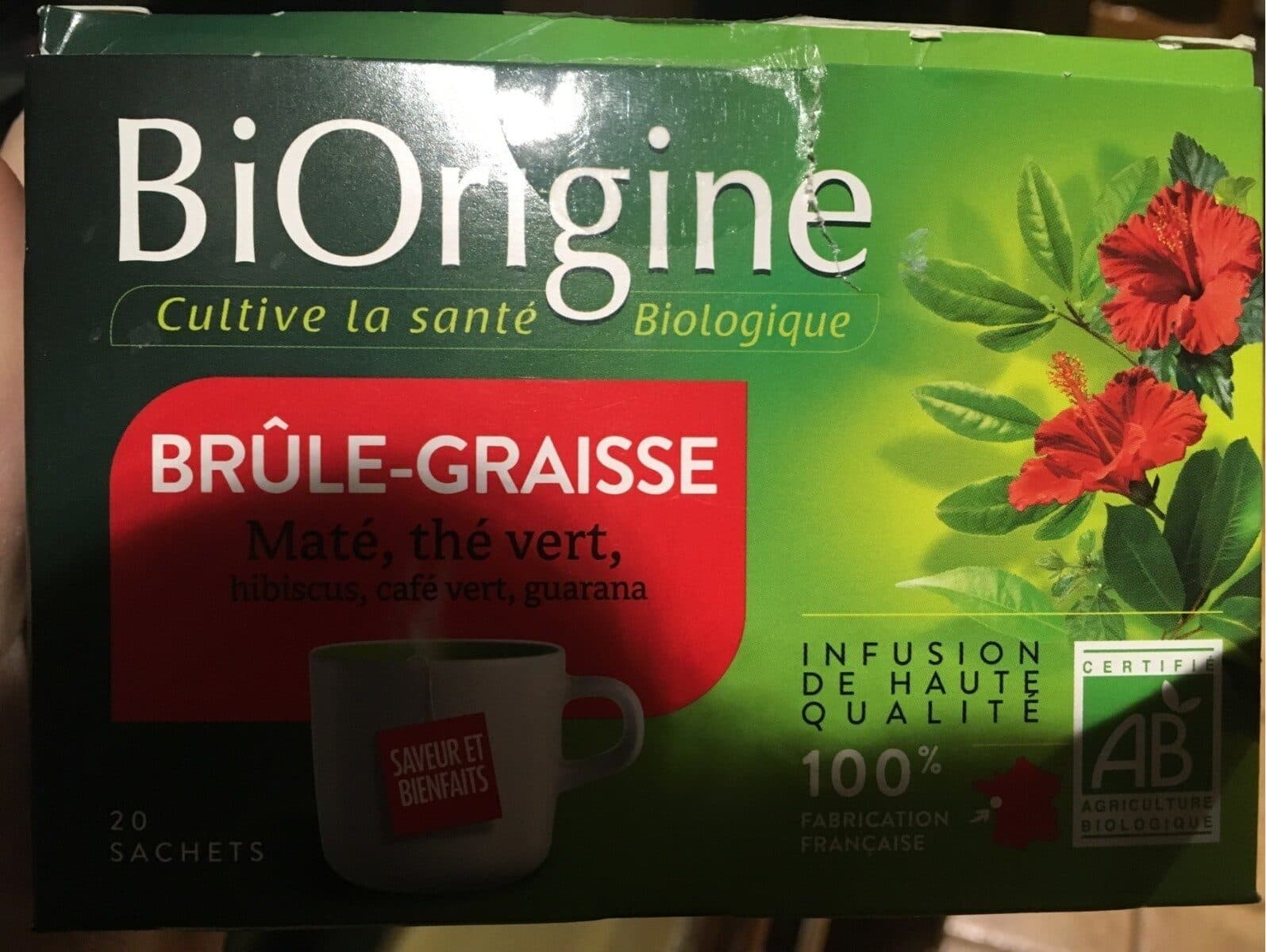 BiOrigin Brûle-graisse BiOrigine packshot