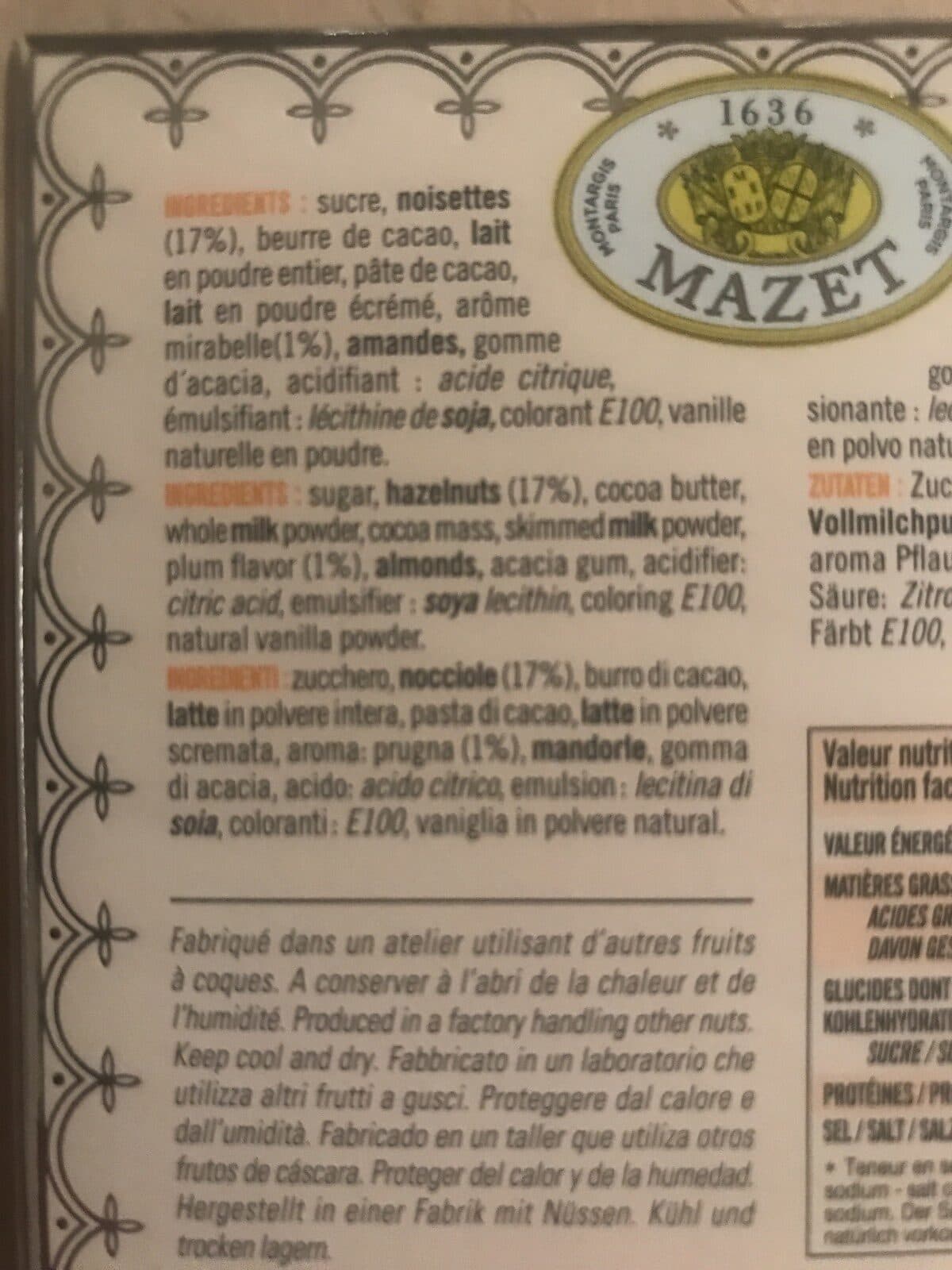 Mazet Grelons mirabelles packshot