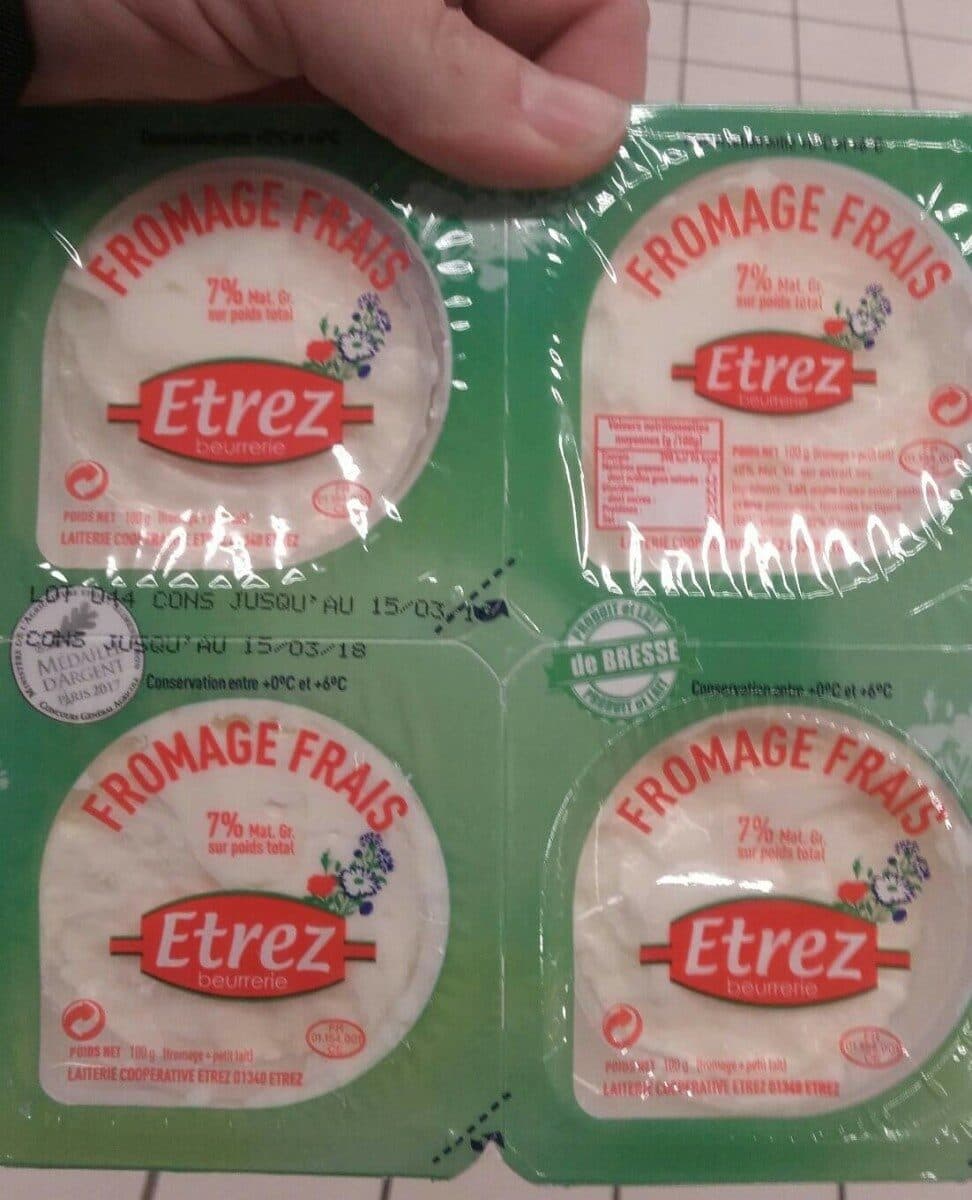 Etrez Fromages frais packshot