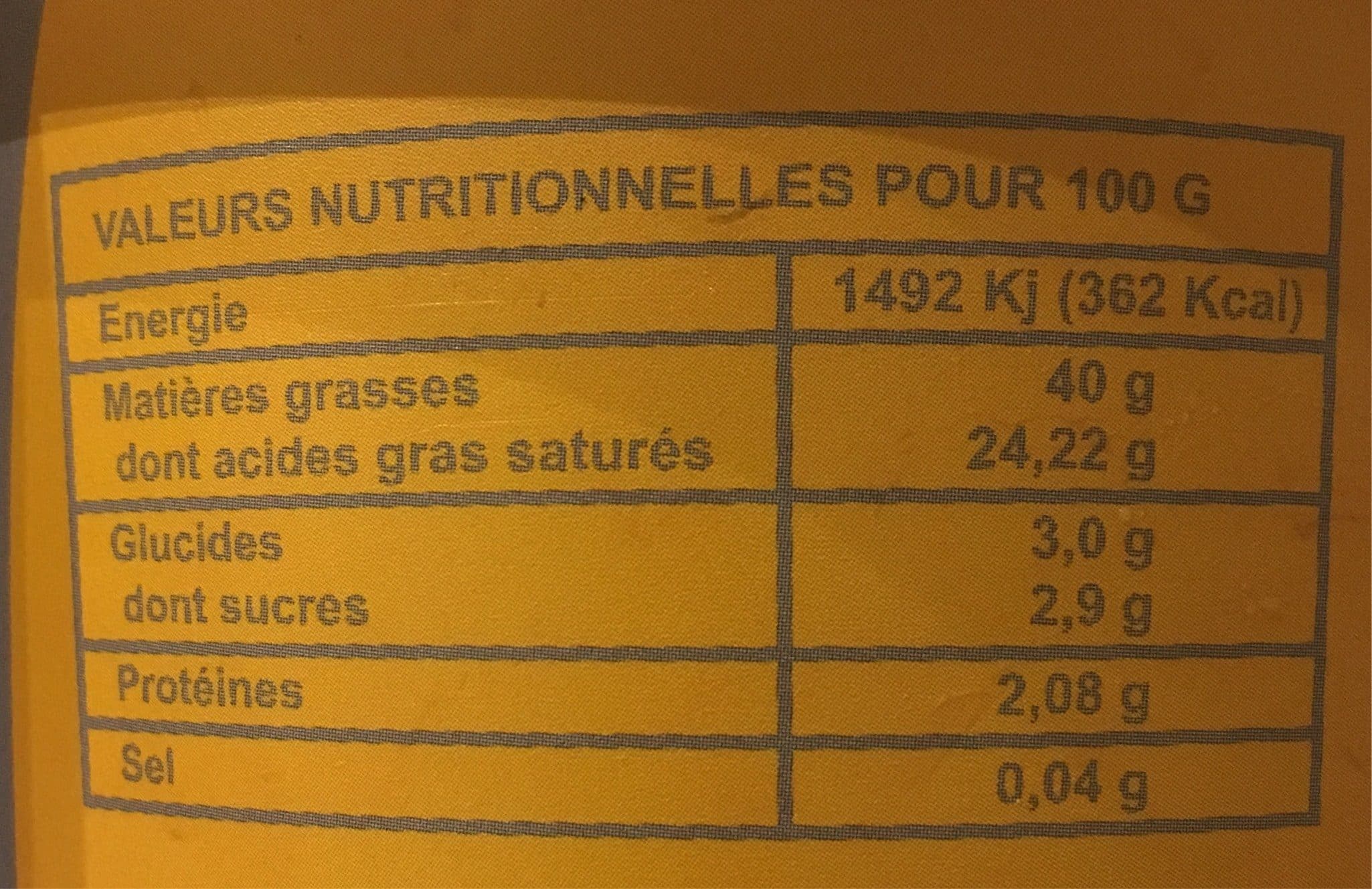 Etrez Crème de Bresse Gastronomique packshot