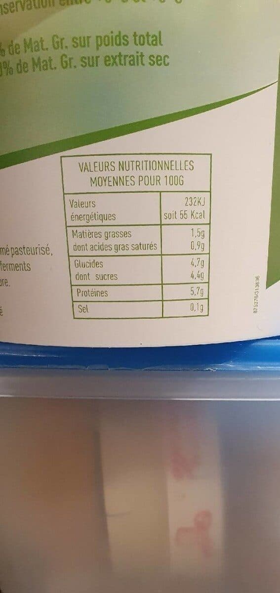Etrez Fromage frais packshot