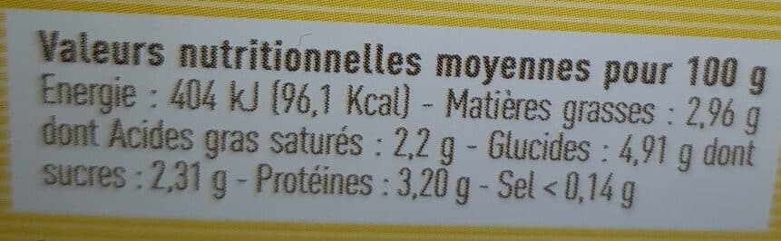 Etrez Yaourt avec des fruits - citron packshot