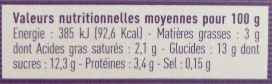 Etrez Yaourt avec des Fruits - Myrtille packshot