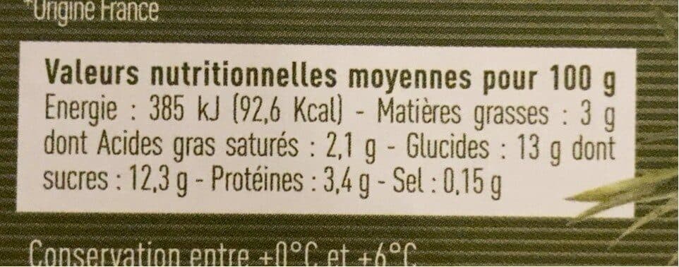 Etrez Yaourt avec fruits (Ananas) packshot