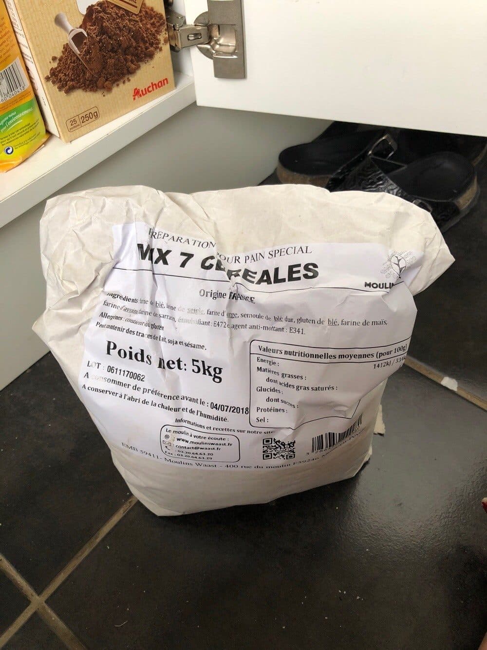 Moulins Waast Mix 7 céréales packshot