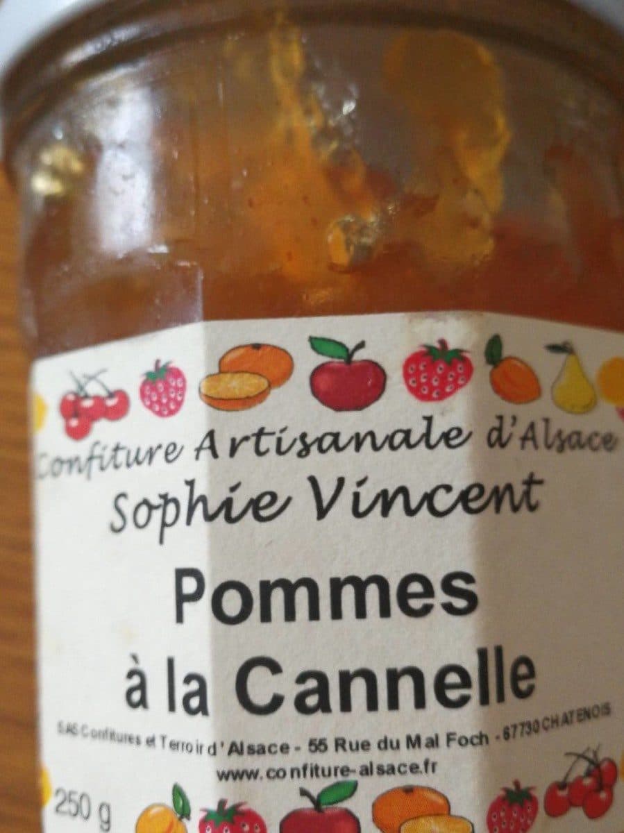 Sophie Vincent Confiture pomme cannelle packshot