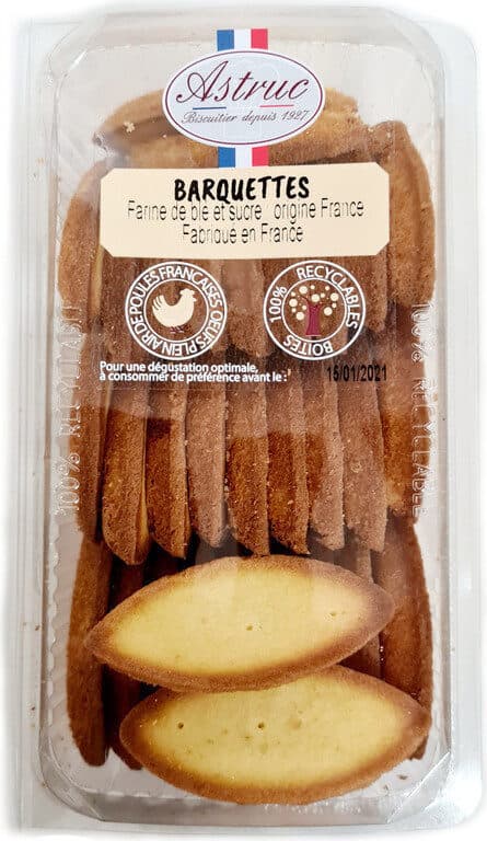 Astruc Pâtisserie BARQUETTES LANGUES DE CHAT packshot