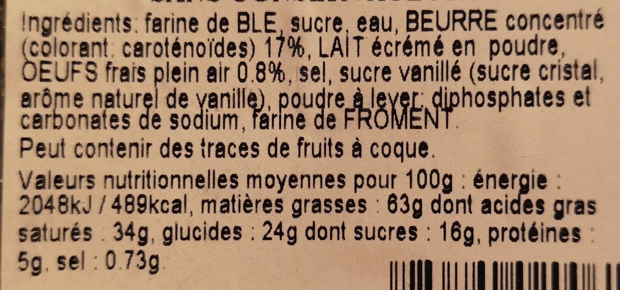 Astruc Pâtisserie BARQUETTES LANGUES DE CHAT packshot