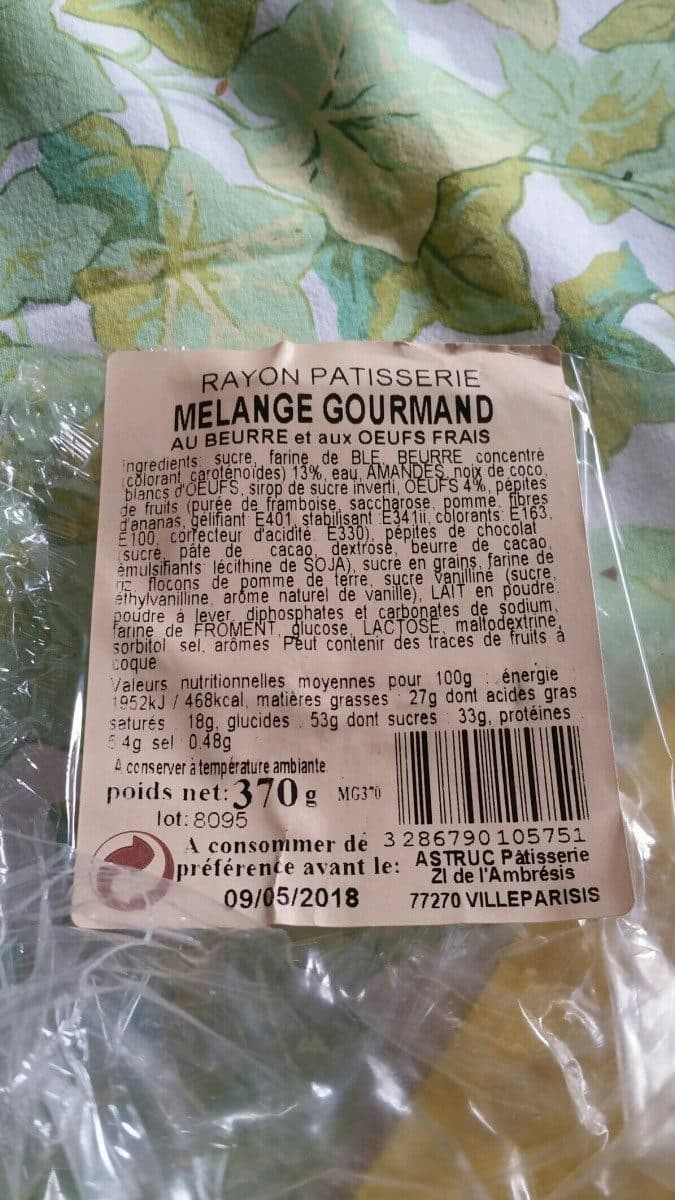 Astruc Pâtisserie Melange goumand packshot