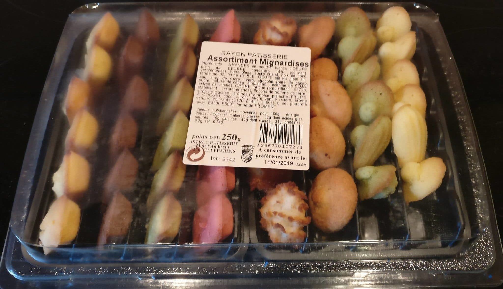 Astruc Assortiment mignardises packshot