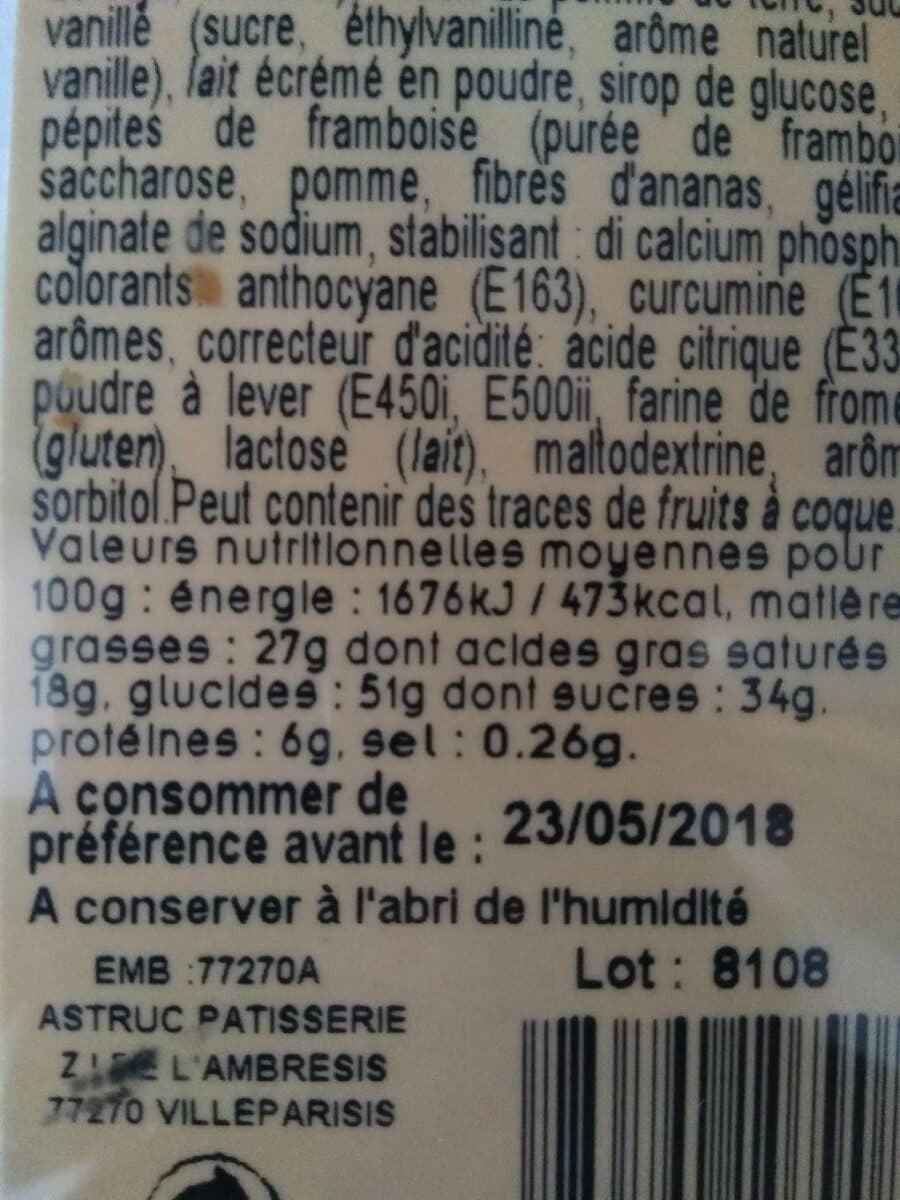 ASTRUC Petits fours moelleux packshot