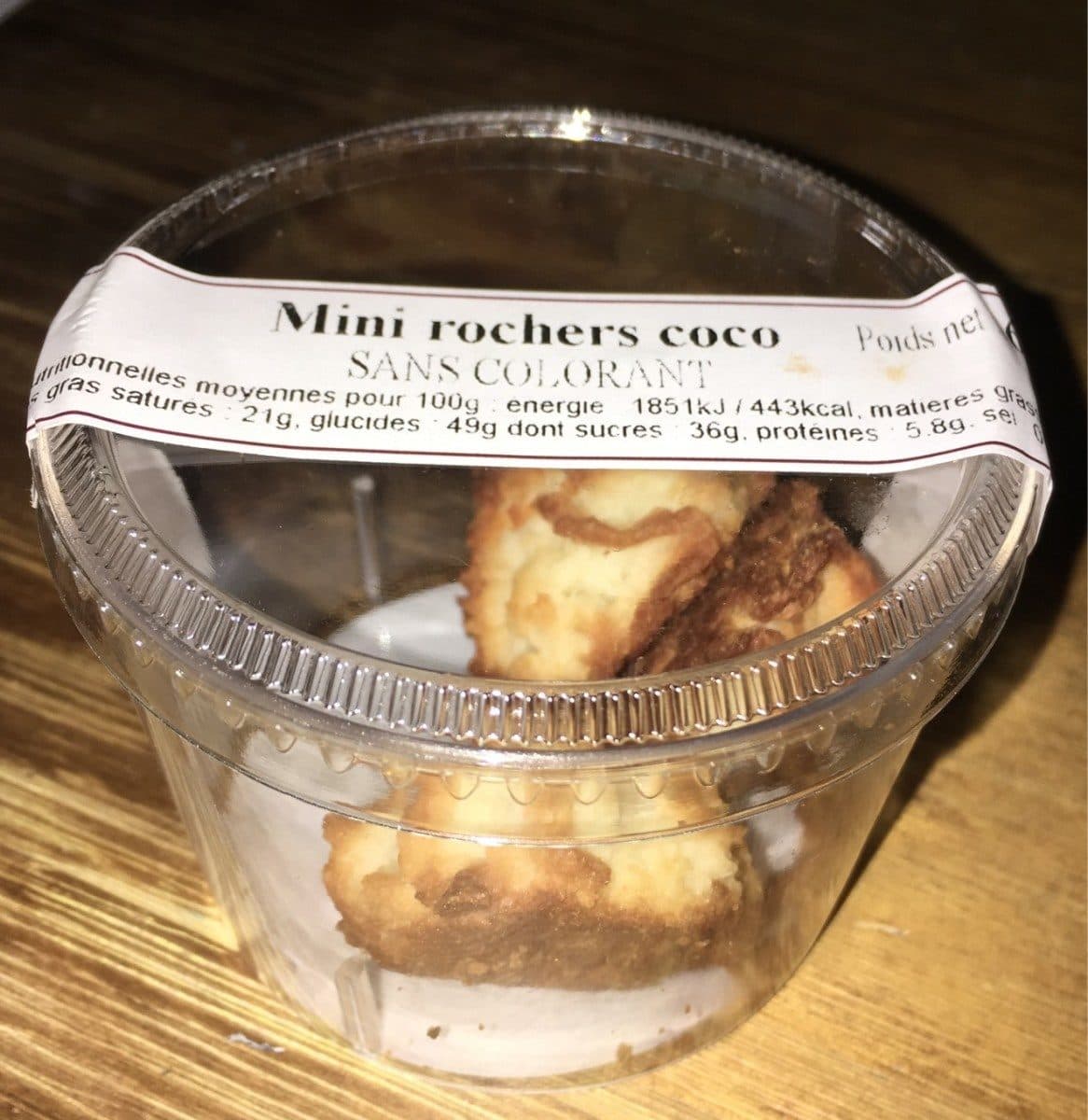 Open Food Facts Mini rocher coco packshot