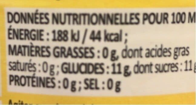 Caraïbos Caraïbos ananas packshot