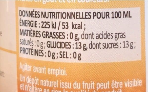 Caraibos Abricot packshot