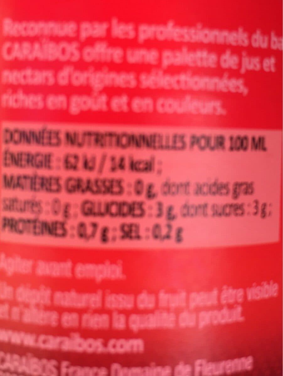 Caraibos Jus de tomate packshot
