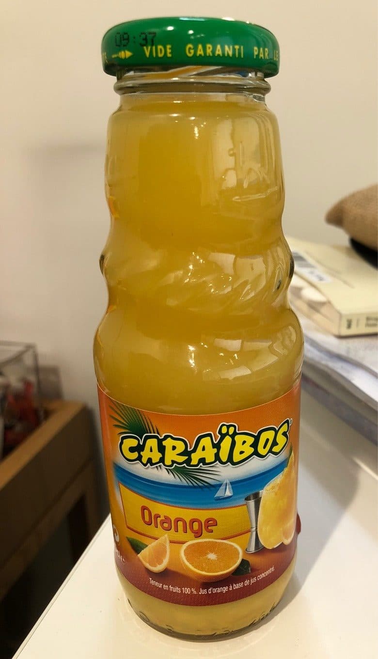 Caraïbos Orange packshot