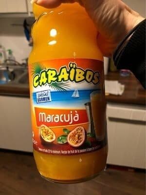 Caraibos Bocal 1L Nectar Passion Caraibos packshot