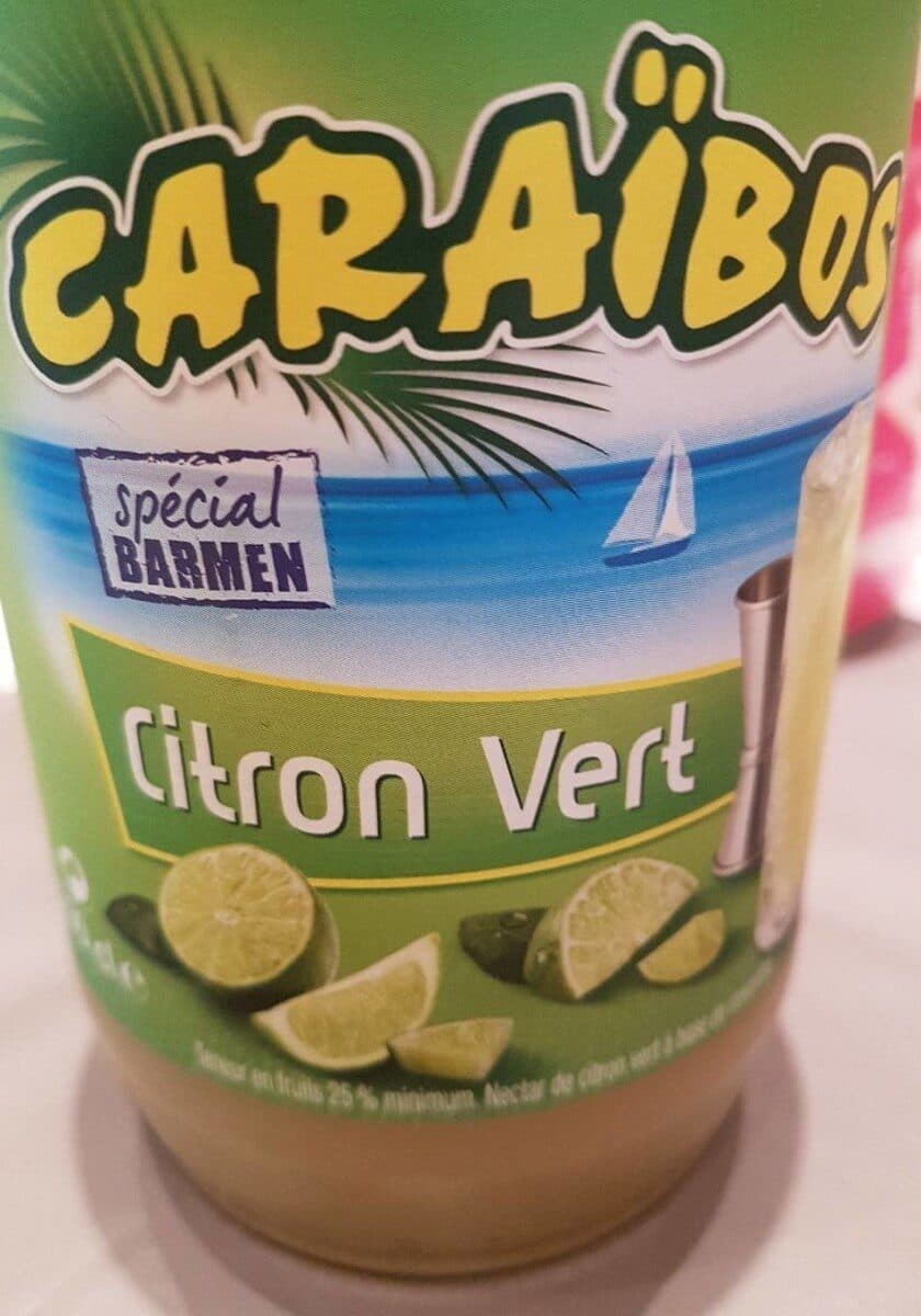 Caraibos Bocal 1L Nectar Citron Vert Caraibos packshot