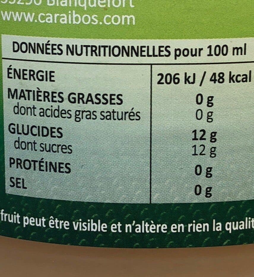 Caraibos Corossol packshot