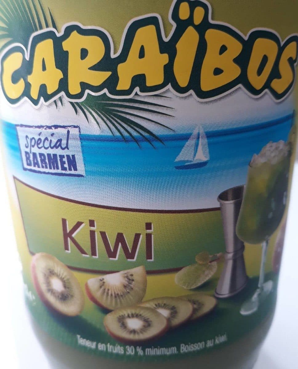 Caraibos Boisson au kiwi packshot