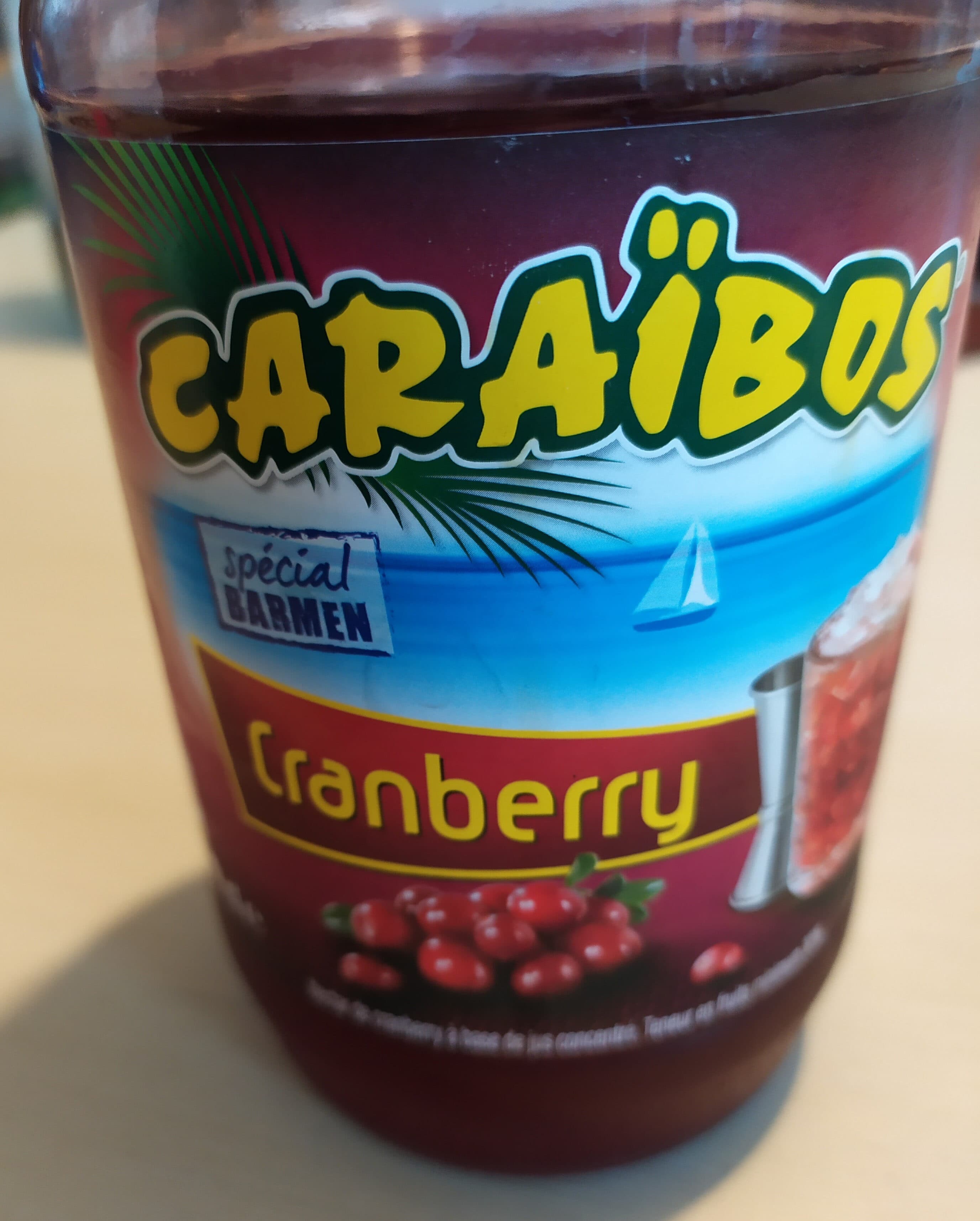 Caraibos Bocal 1L Nectar Cranbery Caraibos packshot