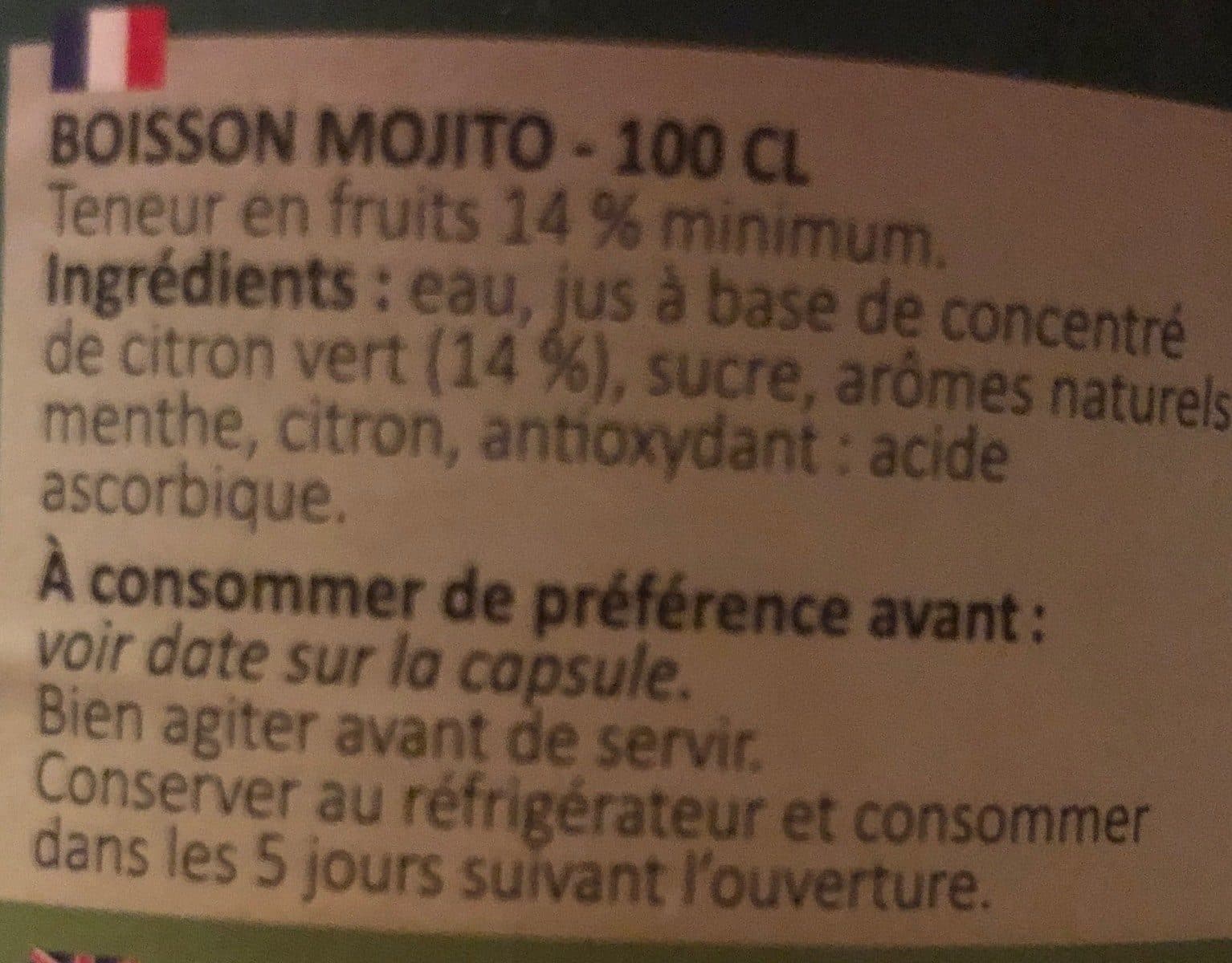 Caraibos Boisson Au Citron Vert packshot