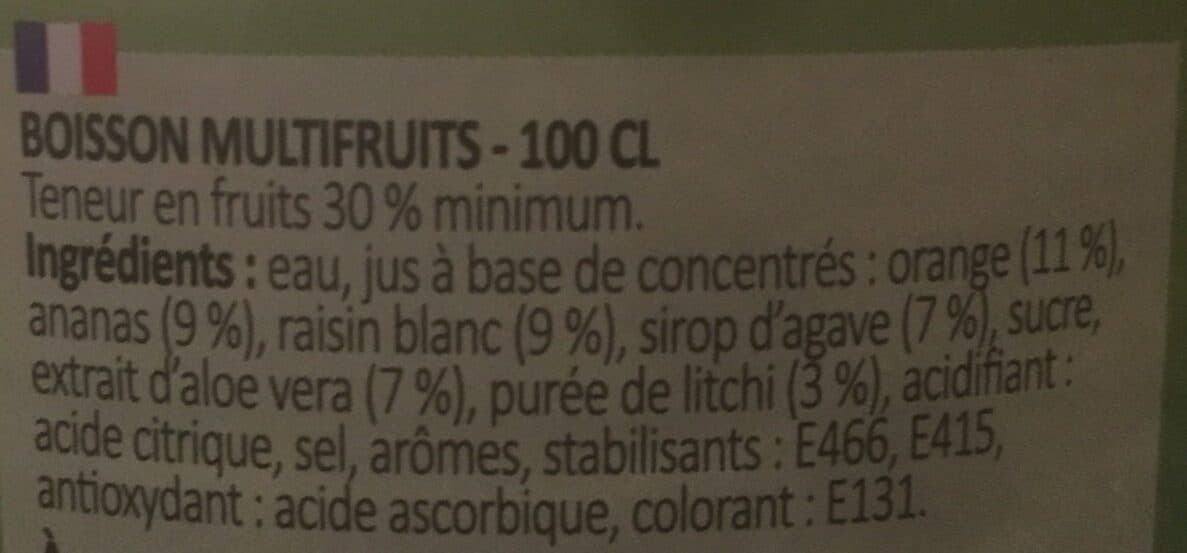 Open Food Facts Aloe Si packshot