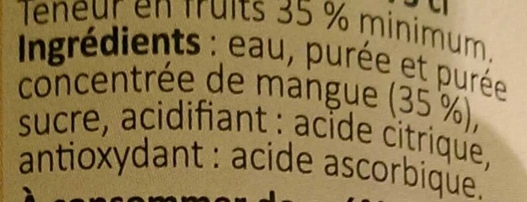Caraïbos Nectar de Mangue à base de concentré packshot