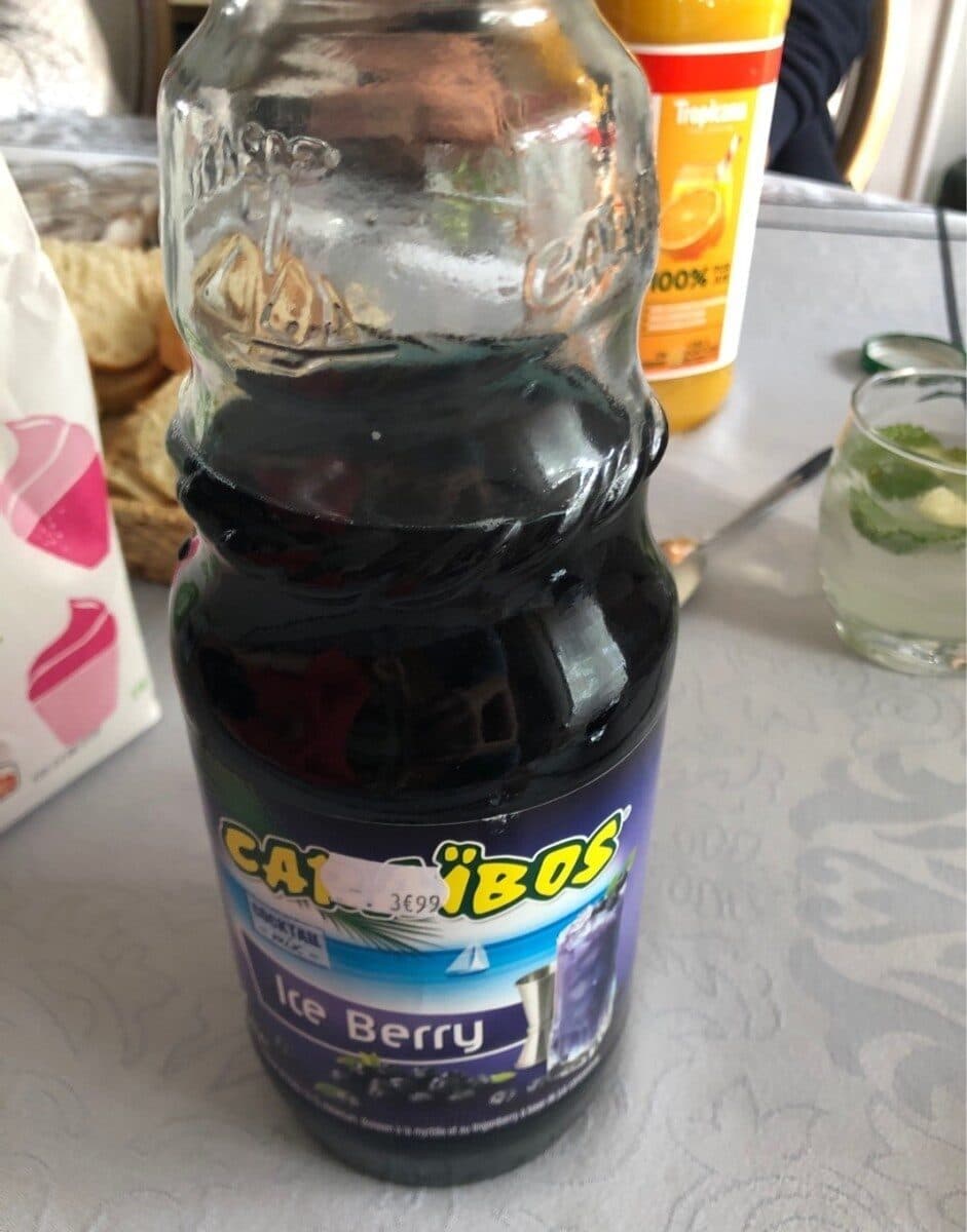 Caraïbos Ice Berry packshot