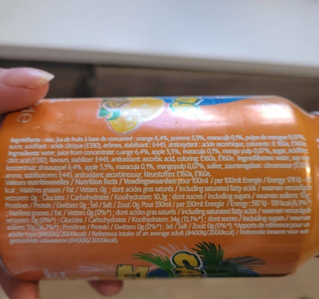 Caraibos Boisson packshot