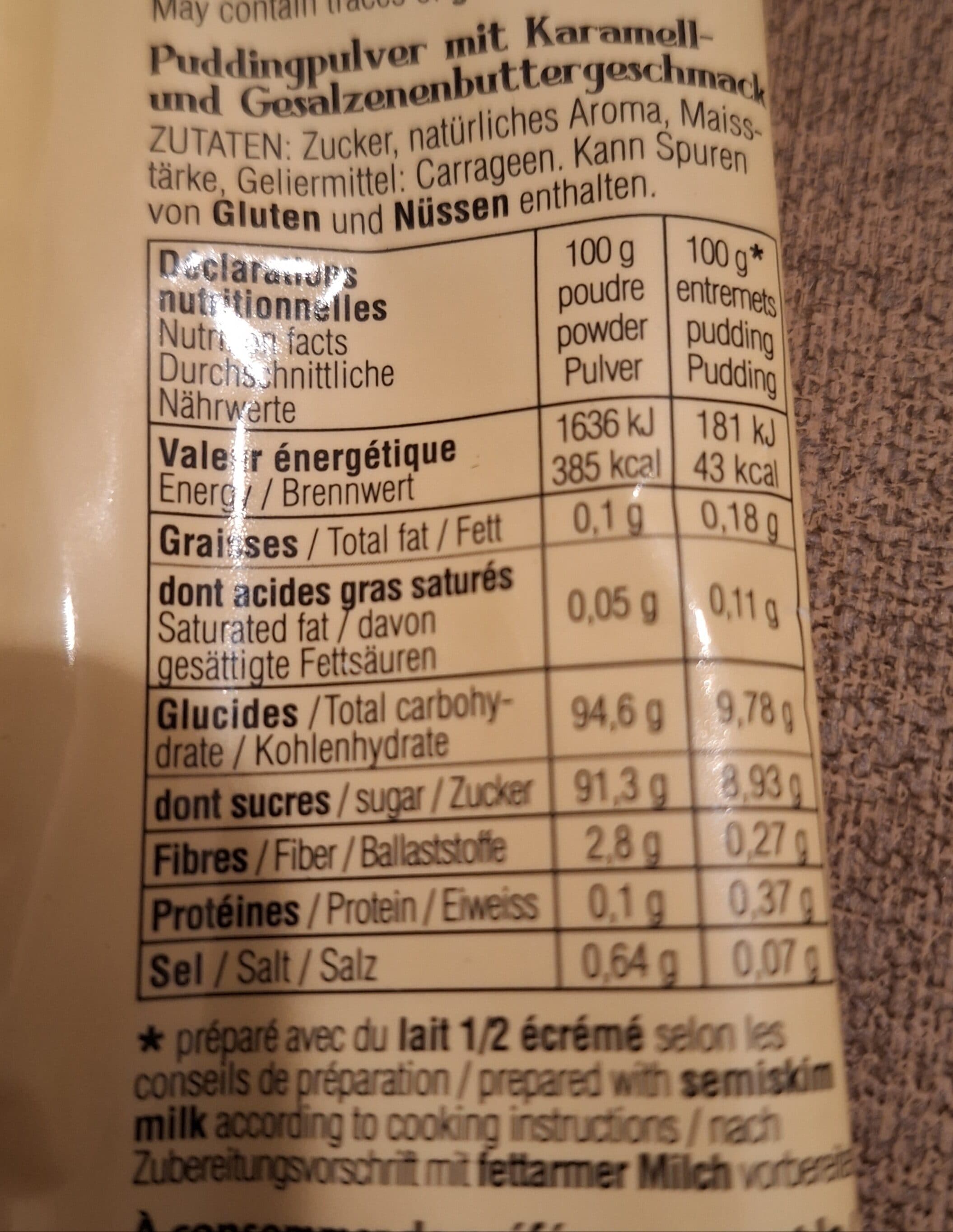 Abbaye de la Coudre Flan packshot
